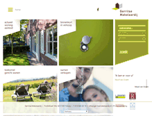 Tablet Screenshot of gerritsemakelaardij.nl